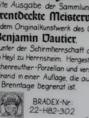 Vorschaubild 5 von Sammelteller Das Dankgebet Familie am Tisch Porzellan 1990 Mehrfarbig