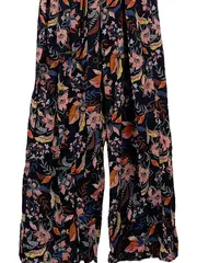 Vorschaubild 3 von Damen Jumpsuit Blumenmuster Gr. 38/M Casual Viskose Mehrfarbig