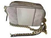 Vorschaubild 2 von Damen Umhängetasche Rosa Logo-Print Elegant Modern Kette