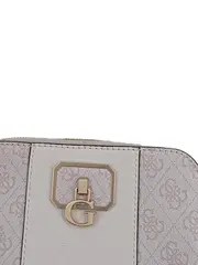 Vorschaubild 4 von Damen Umhängetasche Rosa Logo-Print Elegant Modern Kette