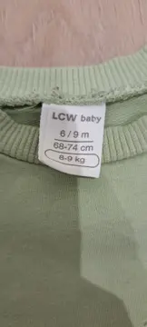 Vorschaubild 4 von LCW BABY Mädchen Baby Set Hose Shirt Grün Gr. 68/74 Tiermotiv Rüschen