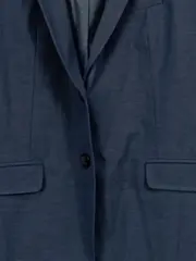 Vorschaubild 3 von Damen Blazer Business Gr. 38/M Blau Uni Elegant