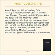 Vorschaubild 3 von No Logo! - Naomi Klein - Der Kampf der Global Players um Marktmacht Sachbuch