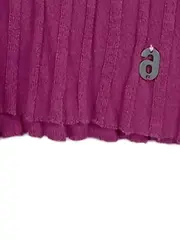 Vorschaubild 2 von Rollkragenpullover Mädchen Gr. 138/140 Pink Rippstrick Langarm