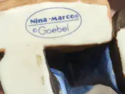 Vorschaubild 4 von Figur Junge mit Brief Koffer Porzellan Nostalgisch Mehrfarbig 13,5cm
