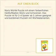 Vorschaubild 2 von Würfel Puzzle Kinderspiel Legespiel ab 3 Jahre 2-4 Spieler
