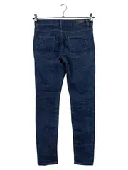 Vorschaubild 2 von Damen Jeans Slim Fit Blau Gr. W26/34/XS Stretch Denim Hose