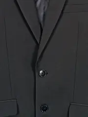 Vorschaubild 5 von Sakko Herren Business Schwarz Gr. L Elegant Knopf Langarm