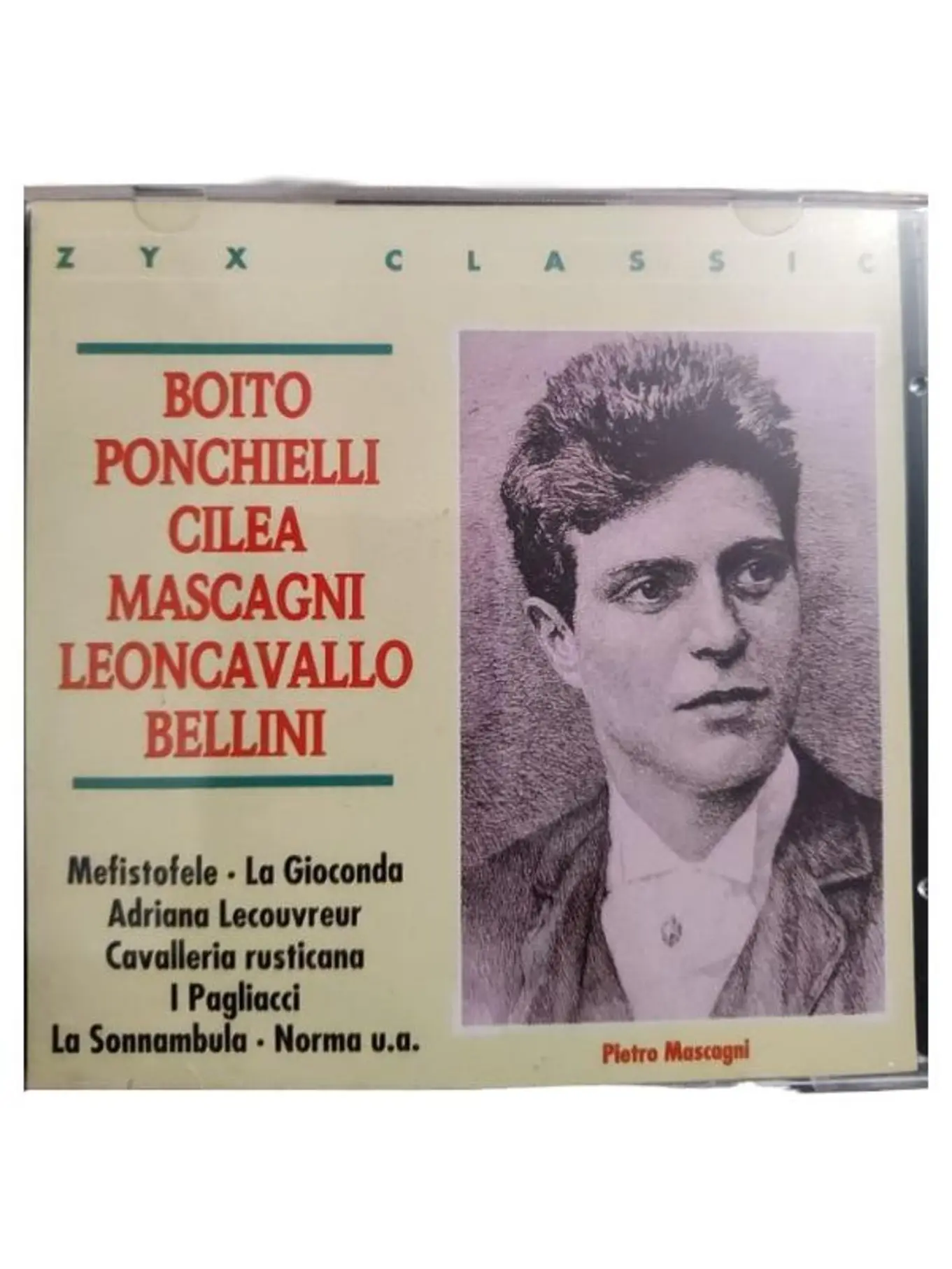 MARKENLOS Opernarien Sampler CD Boito Ponchielli Mascagni Leoncavallo Bellini ZYX Classic
