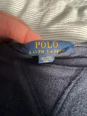 Vorschaubild 5 von Pullover Kinder Gr. 158/XL Blau Sweatshirt Logo