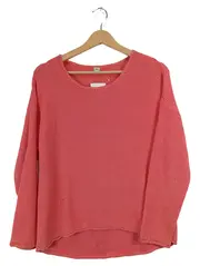 Vorschaubild 1 von Damen Pullover Strickpullover Rosa Gr. 38 M Baumwolle Casual