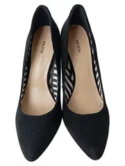 Vorschaubild 2 von Damen Pumps Gr. 40 Schwarz Elegant Klassisch Hoher Absatz
