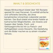 Vorschaubild 3 von Naumann & Goebel Kochbuch Rezepte für Zwei Minikochbuch Hardcover Deutsch