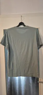Vorschaubild 2 von Herren T-Shirt Gr. XL Grün Logo Print Casual Baumwolle