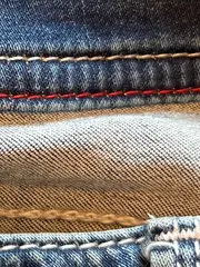 Vorschaubild 5 von Damen Destroyed Jeans W28L32 Blau Casual Stretch