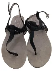 Vorschaubild 4 von Touch it Damen Sandalen Zehentrenner Gr. 41 Schwarz Riemchen