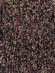 Vorschaubild 4 von Damen Sommerkleid Gr. 36/S Blumenmuster Feminin Mehrfarbig