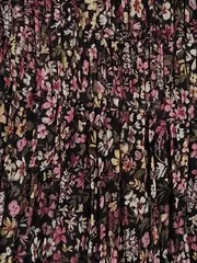 Vorschaubild 6 von Damen Sommerkleid Gr. 36/S Blumenmuster Feminin Mehrfarbig