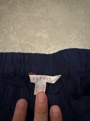 Vorschaubild 6 von Damen Stoffhose Gr. 36 Blau Casual Viskose Hose