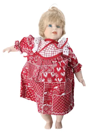 SWISS DOLLS GLOREX Künstlerpuppe