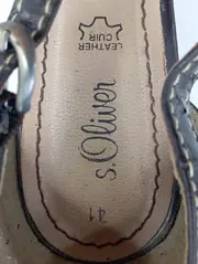 Vorschaubild 3 von Damen Sandalen Gr. 41 Braun Casual Gladiator Riemchensandalen