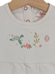 Vorschaubild 2 von Baby Mädchen T-Shirt Gr. 86 Meerestiere Schildkröte Rosa