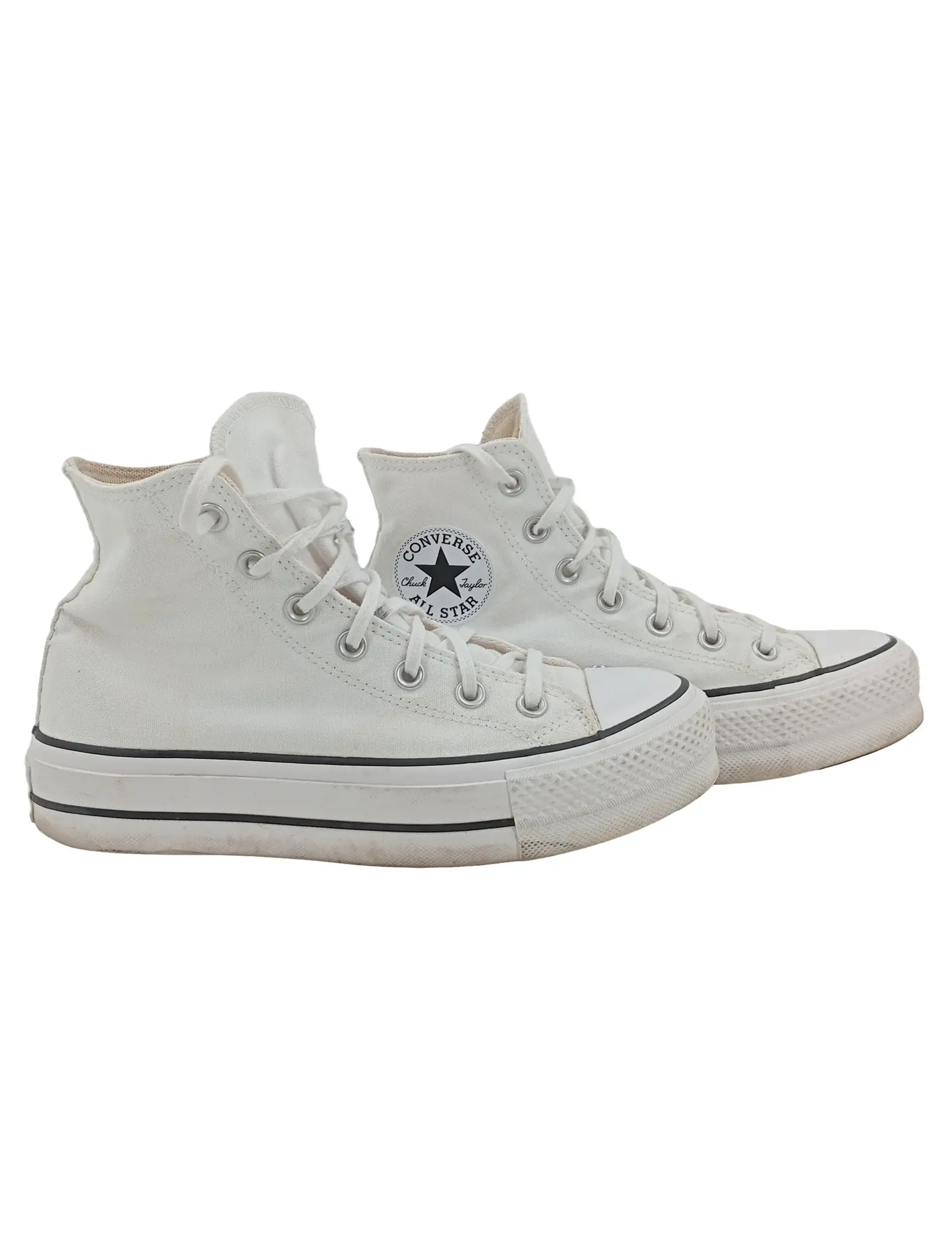 CONVERSE Chuck Taylor All Star Lift Sneaker High Damen Weiß Gr. 37.5 Plateau