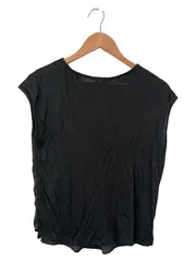 Vorschaubild 2 von Bluse Damen Gr. 36/S Schwarz Elegant Casual Kurzarm Oberteil