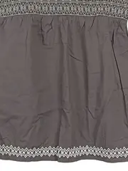 Vorschaubild 4 von Damen Top Gr. 36/S Grau Ethno Stickerei Boho Sommer Träger
