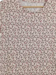 Vorschaubild 5 von Damen T-Shirt Gr. 38 Rosa mit Blumenmuster Casual