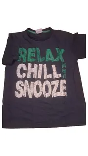 Vorschaubild 1 von T-Shirt Grau Gr. 146/152 Kurzarm Casual Jungen