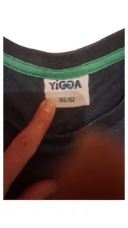 Vorschaubild 2 von T-Shirt Grau Gr. 146/152 Kurzarm Casual Jungen