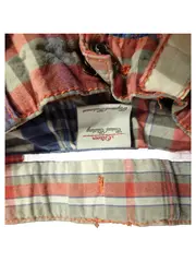 Vorschaubild 6 von Kinder Shorts kariert Gr. 110 Baumwolle Mädchen Capri