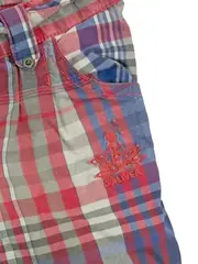 Vorschaubild 3 von Kinder Shorts kariert Gr. 110 Baumwolle Mädchen Capri