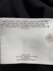 Vorschaubild 4 von Damen Freizeitkleid Gr. 36/S Schwarz Viskose Elegant Klassisch