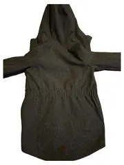 Vorschaubild 2 von Kinder Outdoorjacke Parka Grau Gr. 146 mit Kapuze Casual