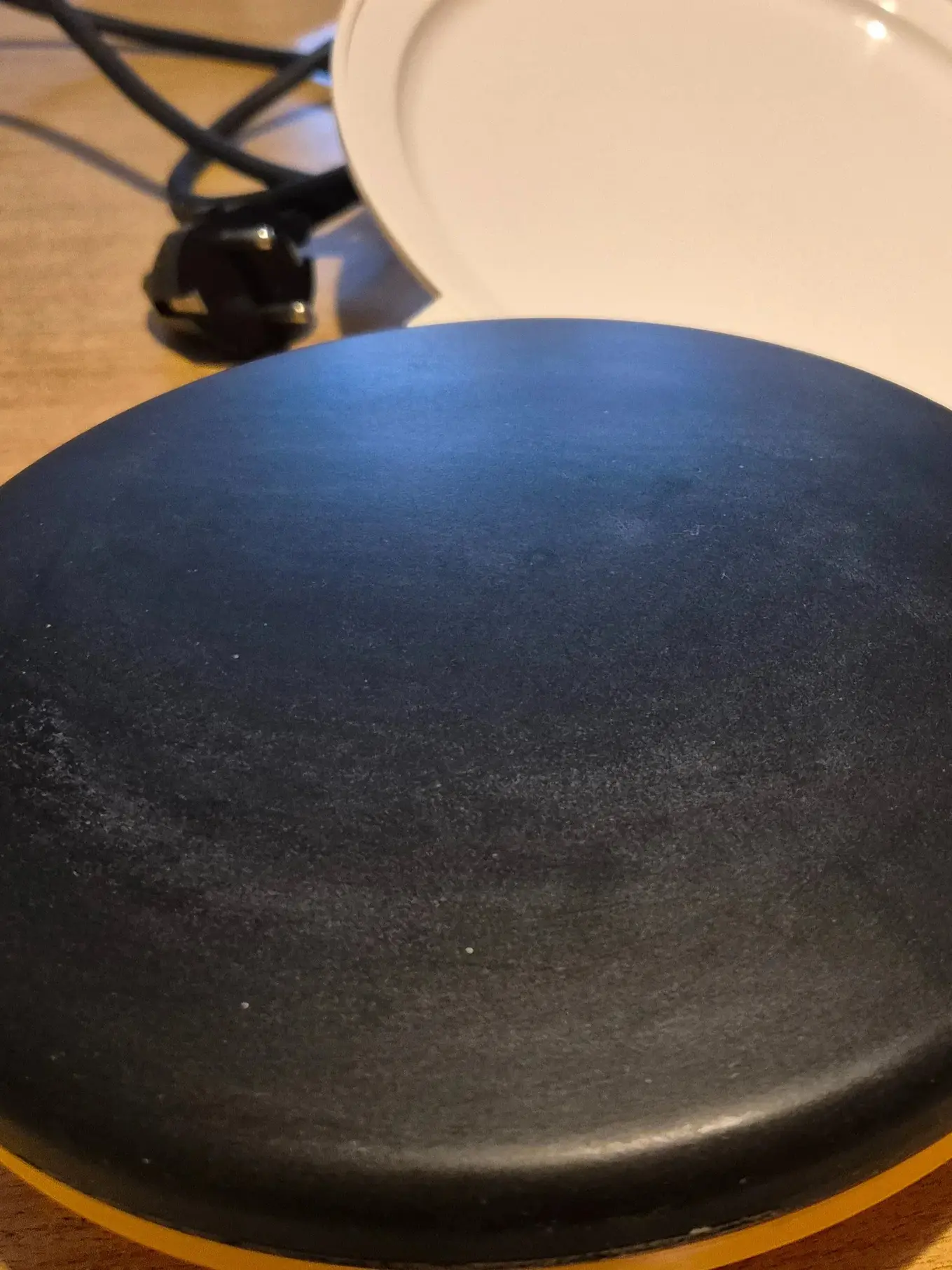 BAUKNECHT 06/0170 85 Crêpes Maker Pfannkuchen Orange rund