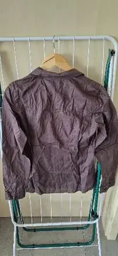 Vorschaubild 3 von Damen Bluse Gr. M Grau Baumwolle Langarm Casual