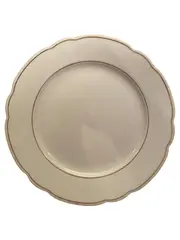 Vorschaubild 1 von Platzteller Beige Klassisch Porzellan Teller