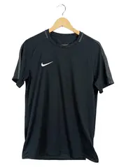 Vorschaubild 1 von Herren Fußball Trikot Sportlich Schwarz Gr. 48/M Dri-FIT Kurzarm