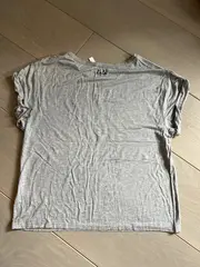 Vorschaubild 4 von Damen T-Shirt Grau Kurzarm Rundhals Gr. 34/XS