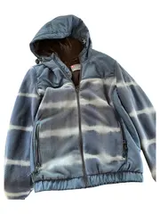 Vorschaubild 1 von Damen Fleecejacke Kapuzenjacke Gr. 34/XS Blau Outdoor