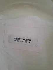 Vorschaubild 4 von Hemdbluse Damen Gr. 38/M Weiß Basic Langarm Bluse