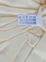 Vorschaubild 4 von Damen Top Gr. 44/XXL Gelb Casual Ärmellos Baumwolle Polyester