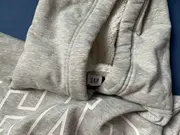 Vorschaubild 4 von Herren Kapuzenpullover Grau M Logo-Print Casual Hoodie