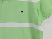 Vorschaubild 4 von Poloshirt Herren M Grün Gestreift Slim Fit Baumwolle