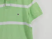 Vorschaubild 3 von Poloshirt Herren M Grün Gestreift Slim Fit Baumwolle