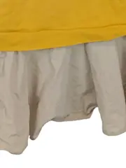 Vorschaubild 4 von Kinder Freizeitkleid Gr. 122-128 Gelb Casual Baumwolle
