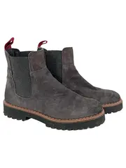 Vorschaubild 1 von Chelsea Boots Damen Gr. 37 Grau Wildleder Stiefelette