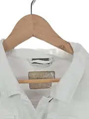 Vorschaubild 2 von Damen Jeansjacke Gr. 42/XL Weiß Casual